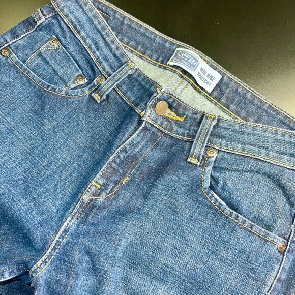 Signature by Levi Strauss Women’s Blue Mid Rise Bootcut Denim Jeans Sz 6M EUC - Picture 3 of 9